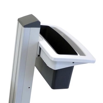 ערכת סל וידית לעגלה רפואית ניידת ארגוטרון Ergotron 97-545 NF Cart Basket and Handle Kit